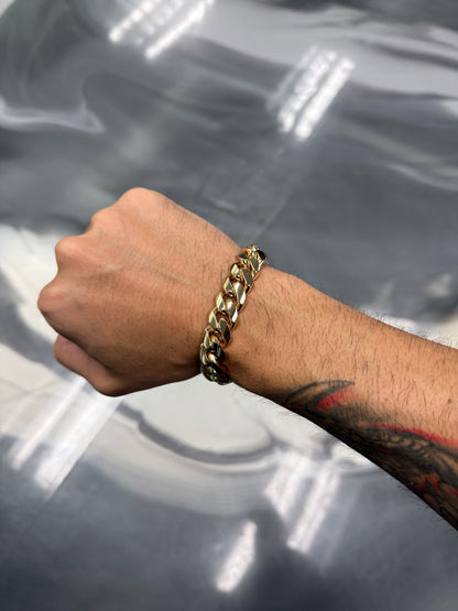 14mm Miami Cuban Link Bracelet by Exotvio