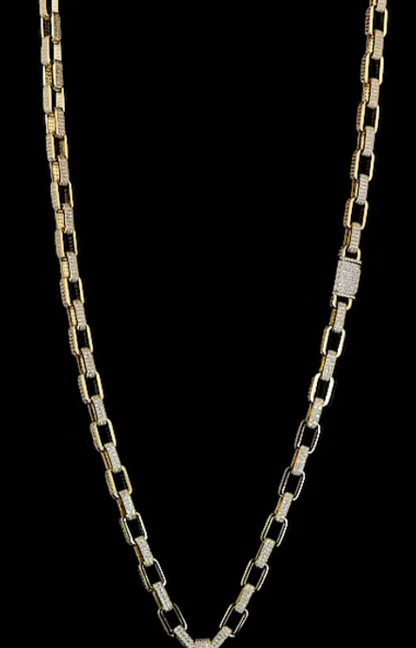 Moissanite VVS Box Chain