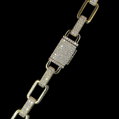 Moissanite VVS Box Chain