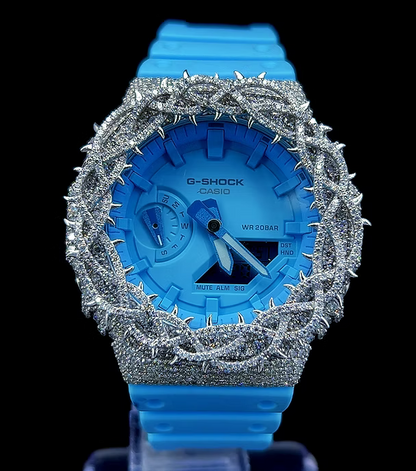 Iced Out VVS Moissanite Casio G-shock Watch