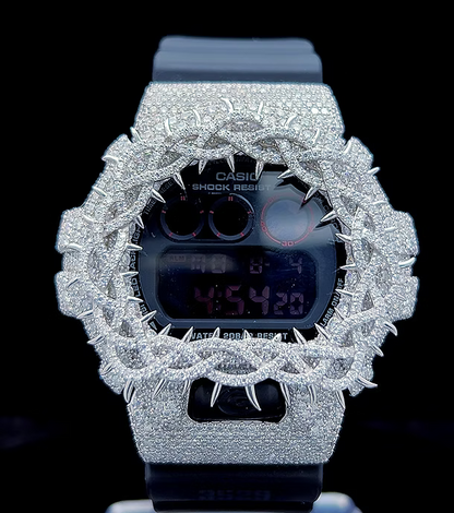 Iced Out VVS Moissanite Casio G-shock Watch